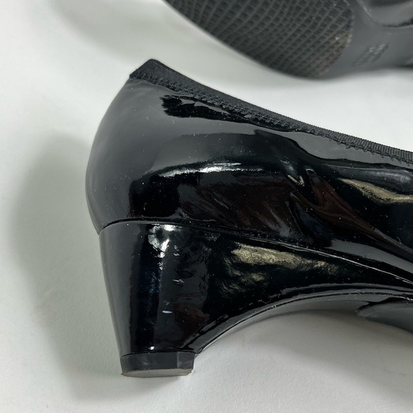 Stuart Weitzman Patent Leather Wedge Shoes - Picture 6 of 12